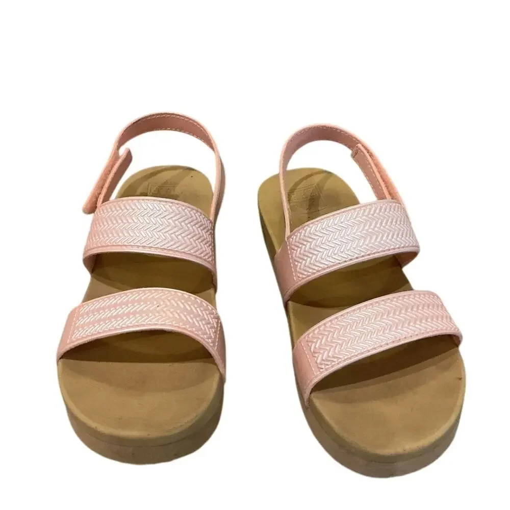 Reef Little Vista Water Sandals Pink Beach Vacay Resort Girls Youth US 3 EU 34